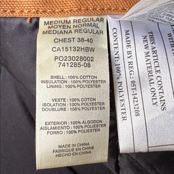 Walls Work Wear Blizzard Pruf Insulated Coveralls for Extreme Cold Weather - Picture 7 of 7